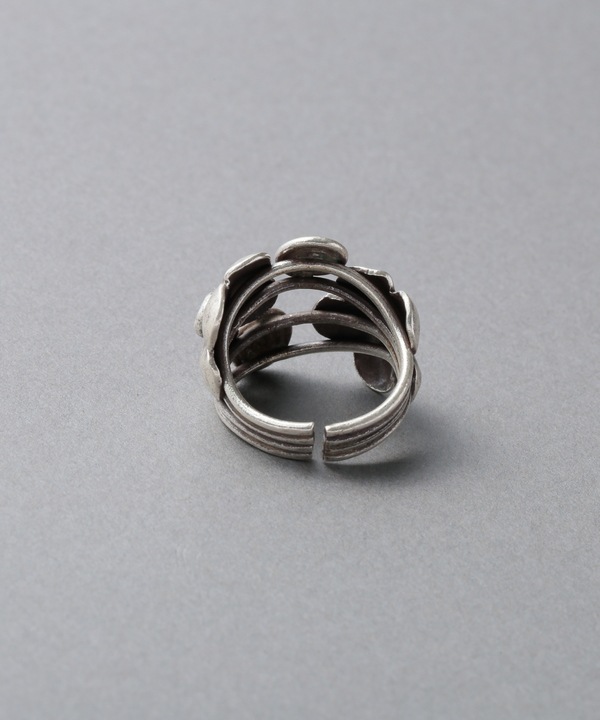 フリー 13-15号】カレンシルバー リング フラワー｜KANKAN