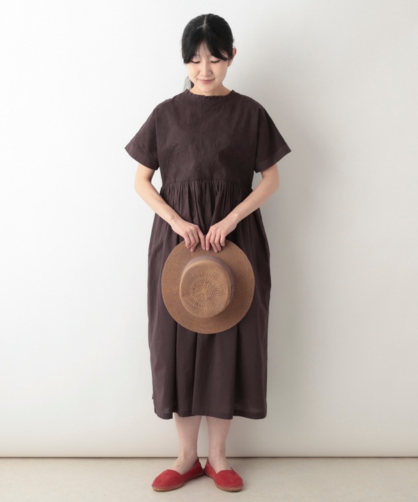 様々なボタニカル刺繍コットン2wayワンピース｜KANKAN ONLINE SHOP【公式】