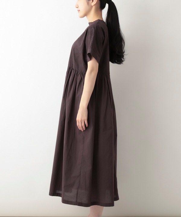 様々なボタニカル刺繍コットン2wayワンピース｜KANKAN ONLINE SHOP【公式】
