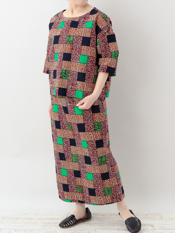 20％OFF】アフリカプリント スカート｜KANKAN ONLINE SHOP【公式】