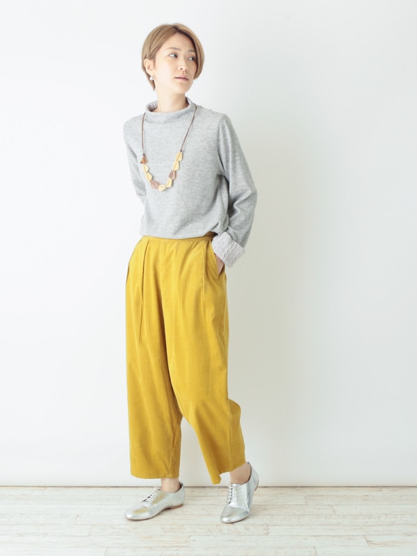 45Rセルビッチコーデュロイの908イージーポッポパンツ: WOMEN｜45R