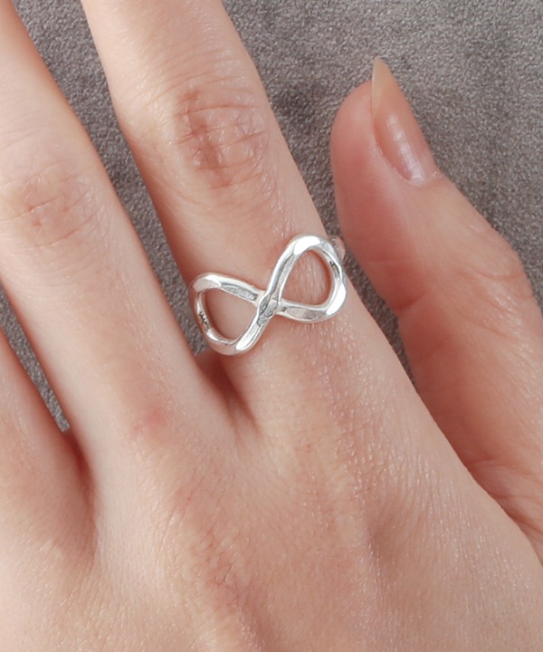 8号/14号】カレンシルバー リング（インフィニティモチーフ