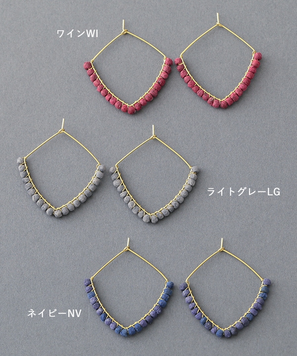 30％OFF】プレーンラリーキルト ひし形ピアス｜KANKAN ONLINE SHOP【公式】