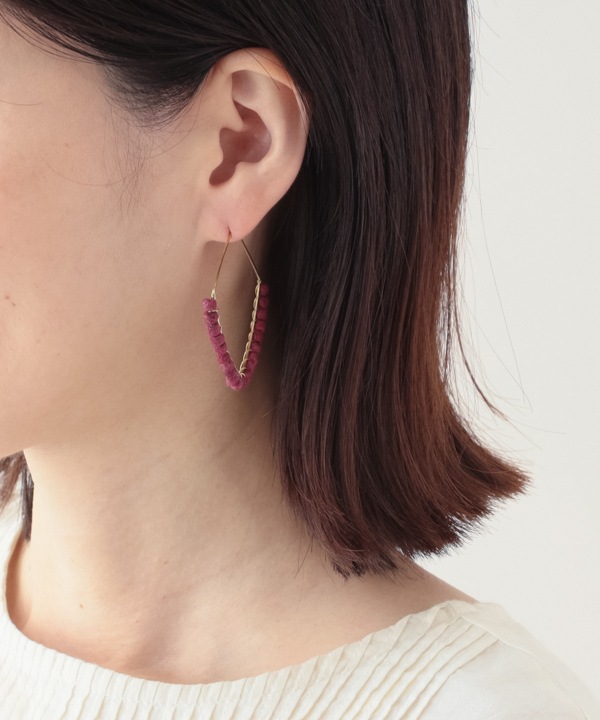 30％OFF】プレーンラリーキルト ひし形ピアス｜KANKAN ONLINE SHOP【公式】
