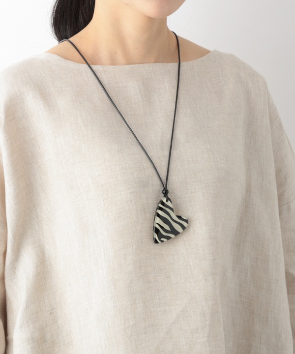 レジンハートゼブラネックレス｜KANKAN ONLINE SHOP【公式】