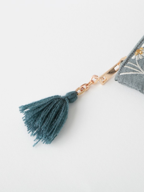 mikanページ　ハンドメイド　エピ　ポーチ ビーズ刺繍ポーチL｜KANKAN ONLINE SHOP【公式】