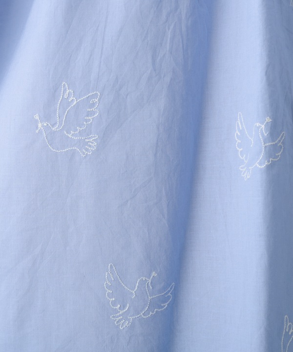 バード刺繍コットン2wayブラウス｜KANKAN ONLINE SHOP【公式】