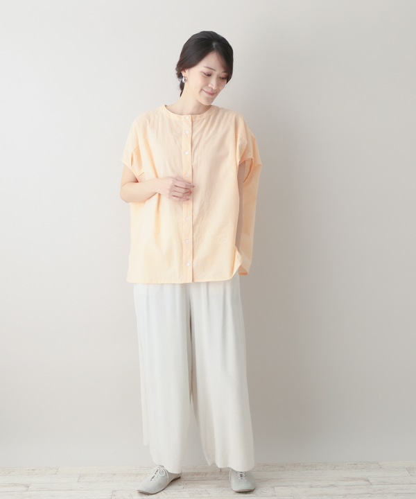 バード刺繍コットン2wayブラウス｜KANKAN ONLINE SHOP【公式】