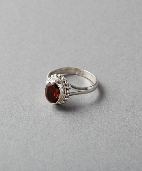 11号】シルバーリング ガーネット ｜KANKAN ONLINE SHOP【公式】