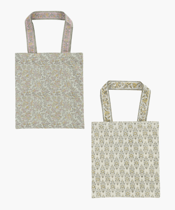 ブロックプリントトートバッグ｜KANKAN ONLINE SHOP【公式】