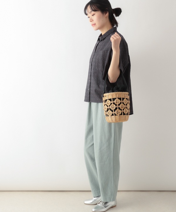 ラタンサークル編バケツ型バッグ｜KANKAN ONLINE SHOP【公式】
