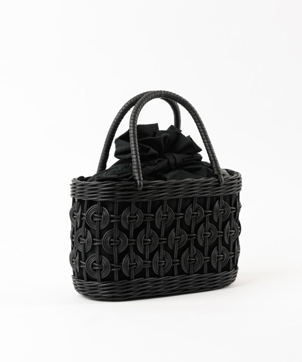 ラタンサークル編横長バッグ｜KANKAN ONLINE SHOP【公式】