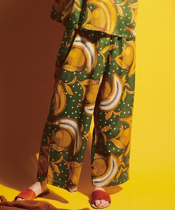 アフリカンプリントイージーパンツ｜KANKAN ONLINE SHOP【公式】