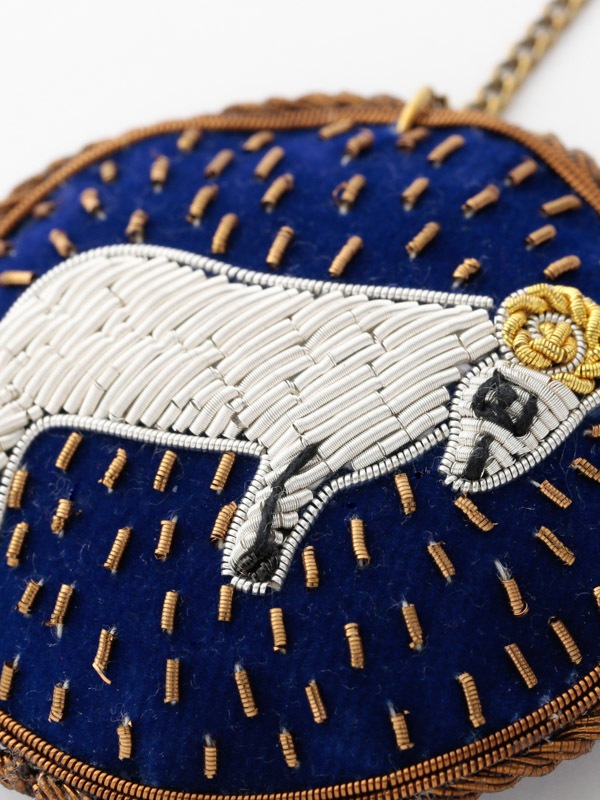 30％OFF】ザリ刺繍チャーム（12星座） M21-2143｜KANKAN ONLINE SHOP