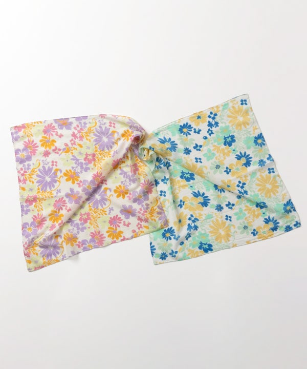 花柄プリントスカーフ｜KANKAN ONLINE SHOP【公式】