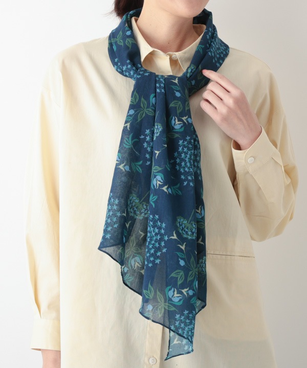 花柄プリントショール｜KANKAN ONLINE SHOP【公式】