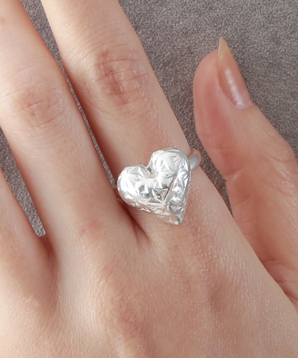 カレンシルバー リング（ハートモチーフ） ｜KANKAN ONLINE SHOP【公式】