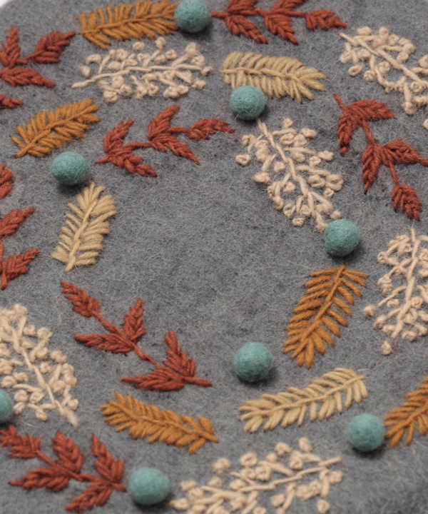 最終価格 ほぼ未使用 フェルトCALIFORNIA 刺繍 XL