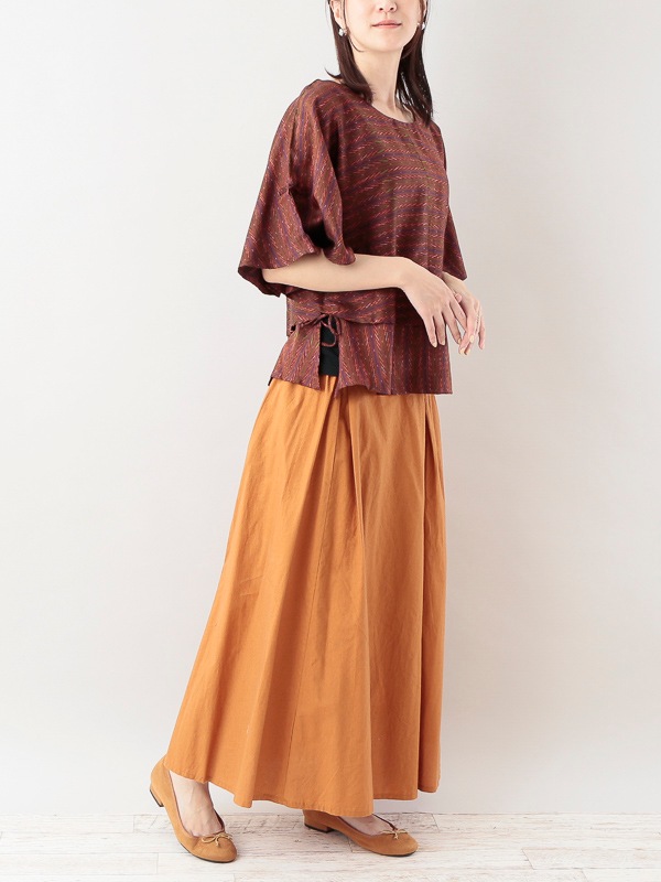 タイ マットミーシルク半袖プルオーバー｜KANKAN ONLINE SHOP【公式】