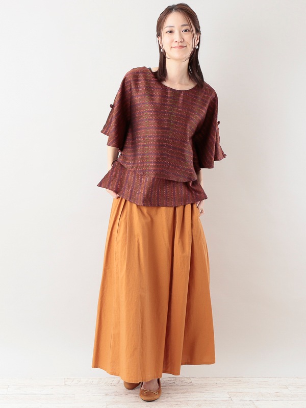 織物に、マニアック、タイシルク等 タイ マットミーシルク半袖プルオーバー｜KANKAN ONLINE SHOP【公式】