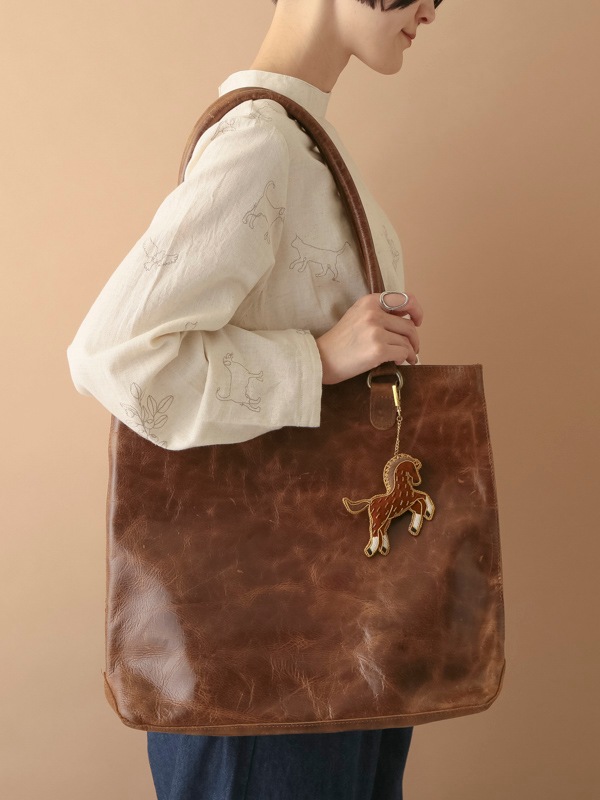 ザリ刺繍キーホルダー （ウマ) M21-1427｜KANKAN ONLINE SHOP【公式】