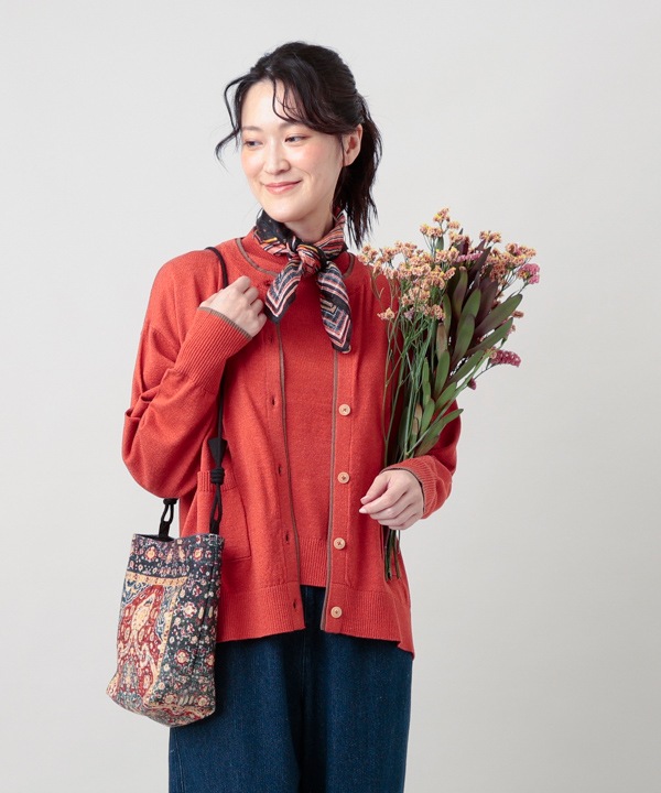 ヴィンテージ風プリントスカーフ｜KANKAN ONLINE SHOP【公式】