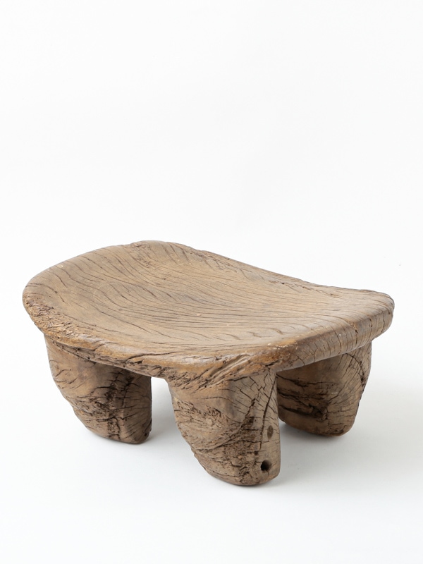 【ヴィンテージ】セヌフォ族　スツール　①　椅子　民具　花台　アフリカンアート ヴィンテージ】セヌフォ族 スツール ① 椅子 民具 花台 アフリカン