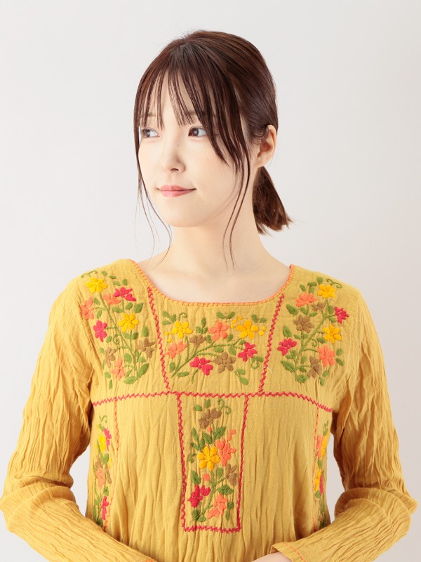 パッチワーク 手刺繍ワンピース 40％OFF】タイ ガーゼ手刺繍ワンピース｜KANKAN ONLINE SHOP【公式】