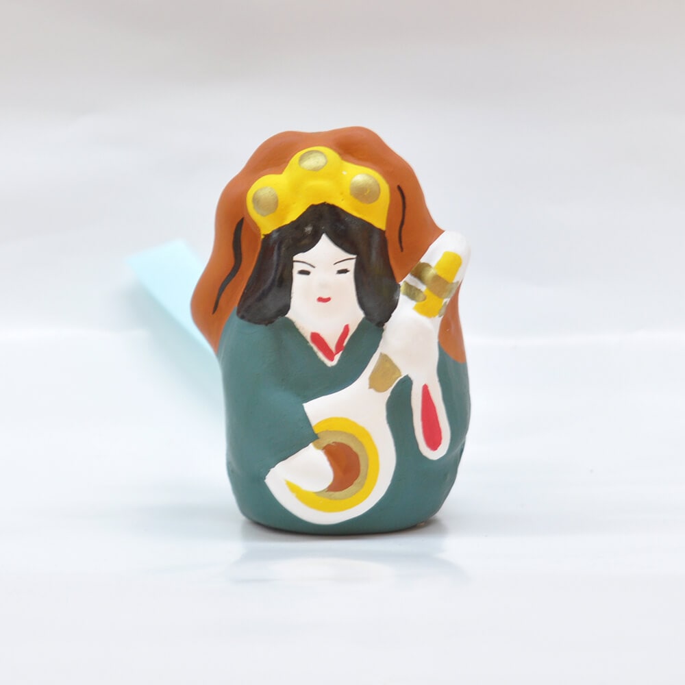 のごみ人形 「七福神（弁才天）」