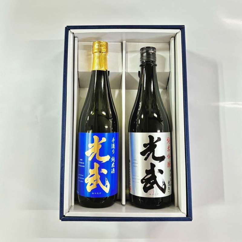 ＜光武酒造場＞手造り純米酒「光武」+純米吟醸「光武」 ギフトセット