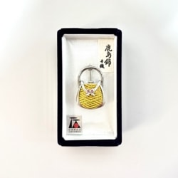 鹿島錦　ブローチ  （No.1-324）