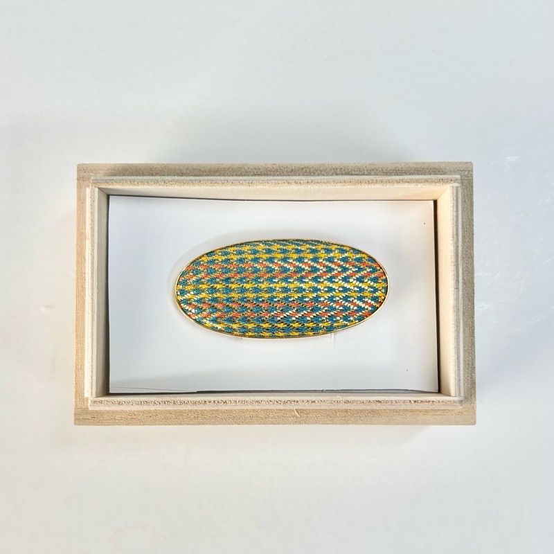 鹿島錦　帯どめ（No.16-35）