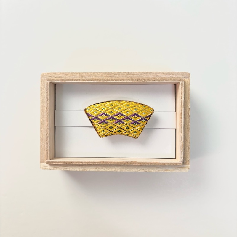 鹿島錦　帯どめ（No.4-112）