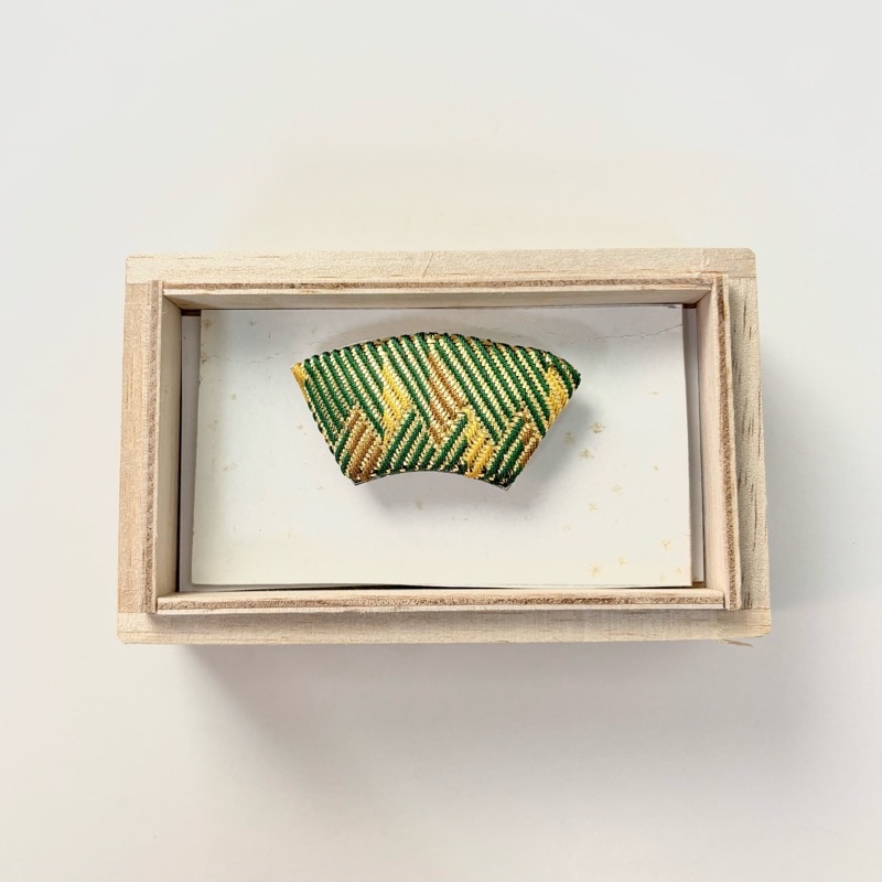 鹿島錦　帯どめ（No.1-357）