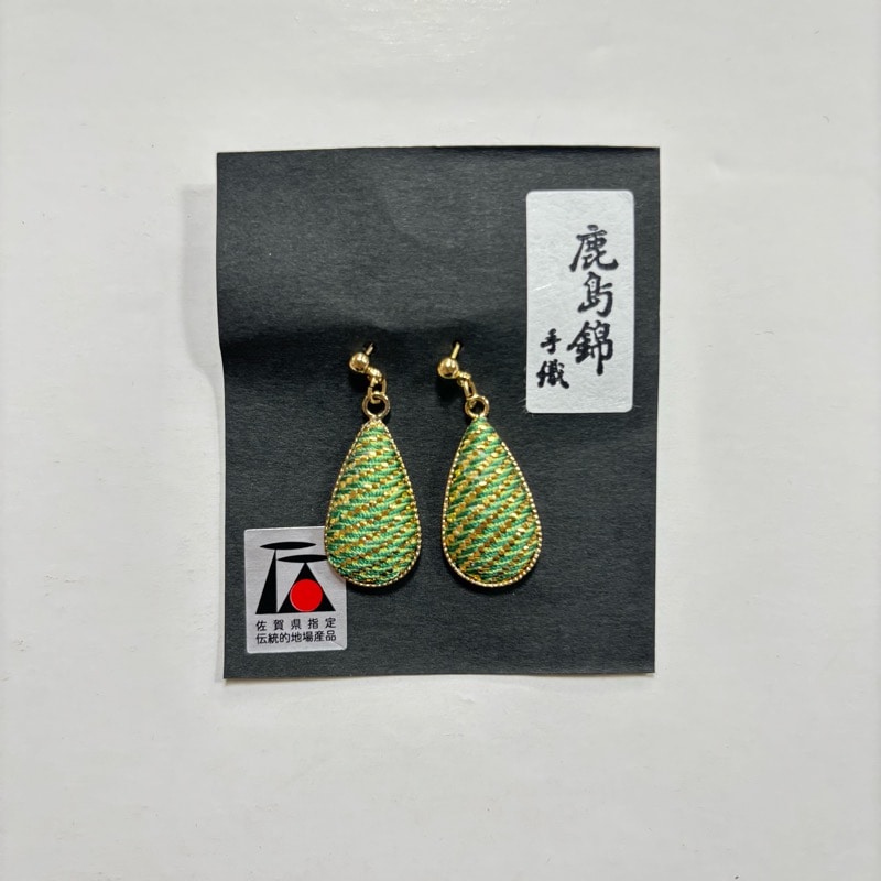 鹿島錦　ピアス（No.29-29）