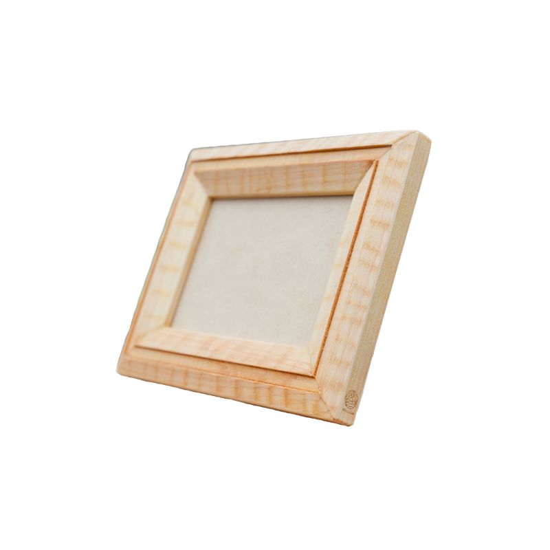 時を刻む桧の温もり-伝統のなぐり加工フォトフレームL版サイズ- [夢木香]