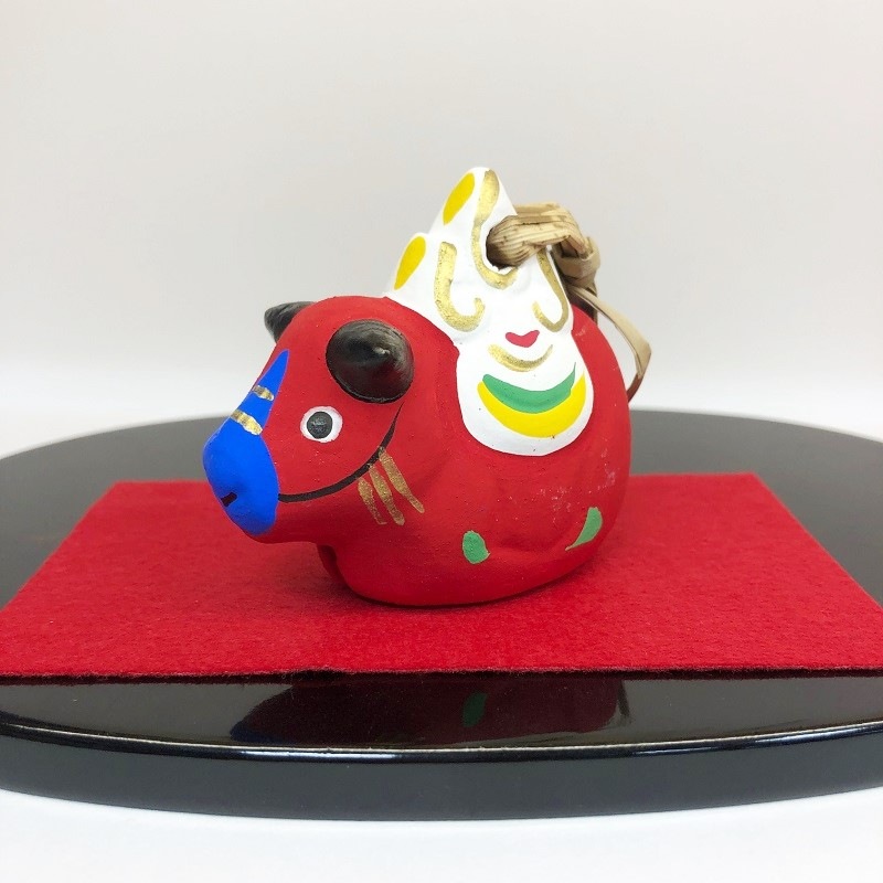 のごみ人形 「宝珠うし」