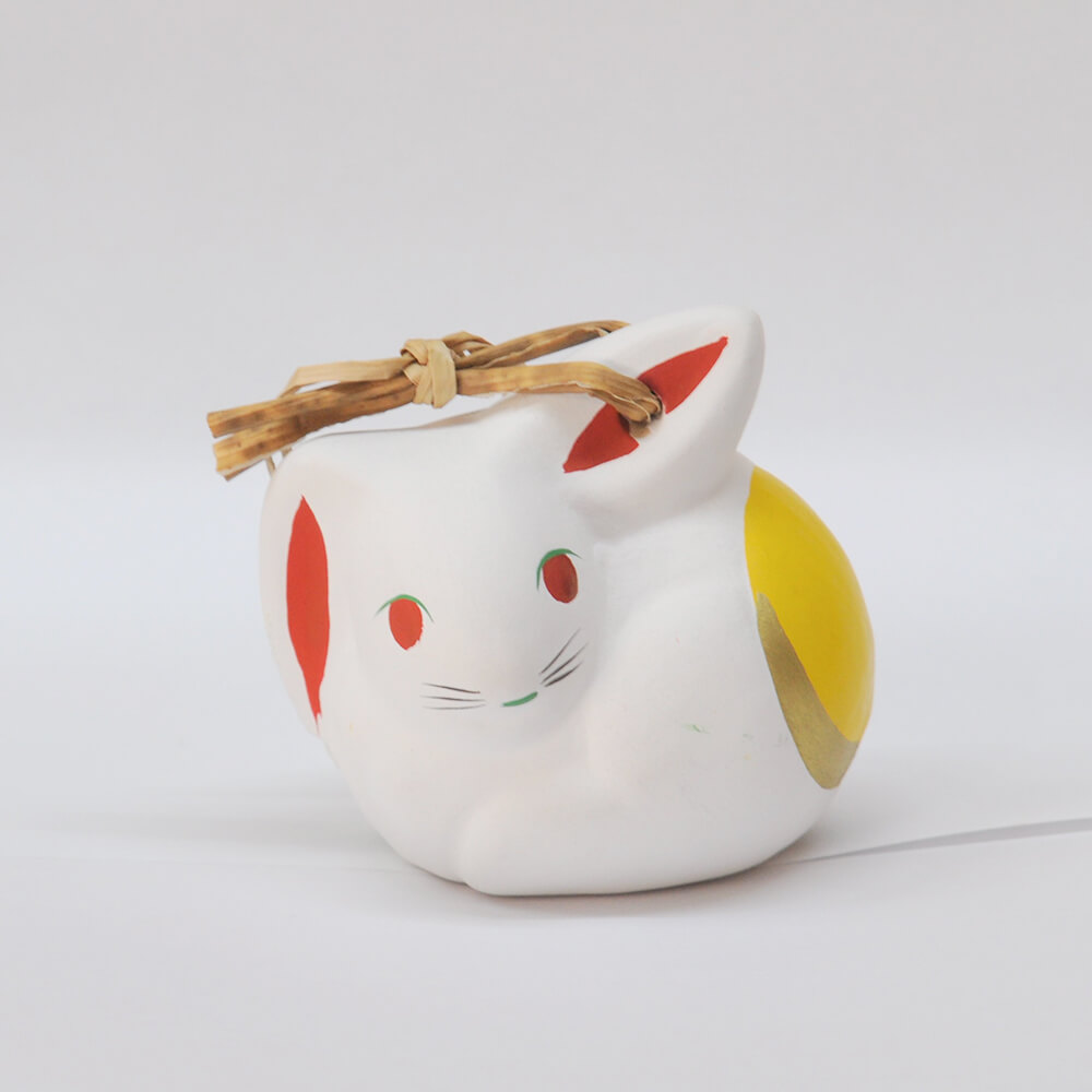 のごみ人形 「月うさぎ(白)」