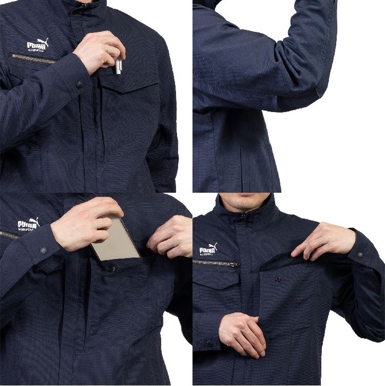 作業ウェア PUMA プーマ 作業服 作業着 ワークウェア ワークジャケット