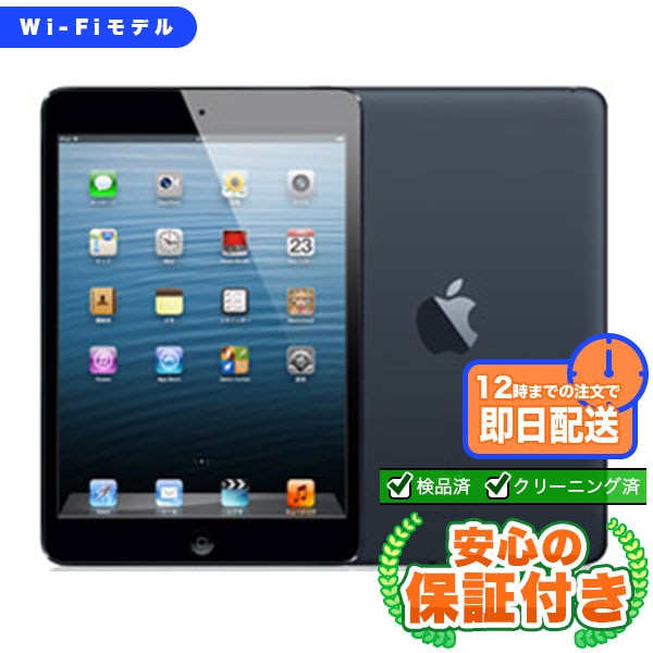 au iPad mini ブラック＆スレート16GB 本体[Cランク] iPad 中古 送料無料 当社3ヶ月保証  