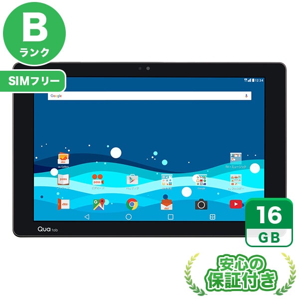 au - （開封品未使用）au Qua Tab PZ LGT32 Navy SIMフリー】Qua tab PZ LGT32 ネイビー [16GB] 本体 [Bランク