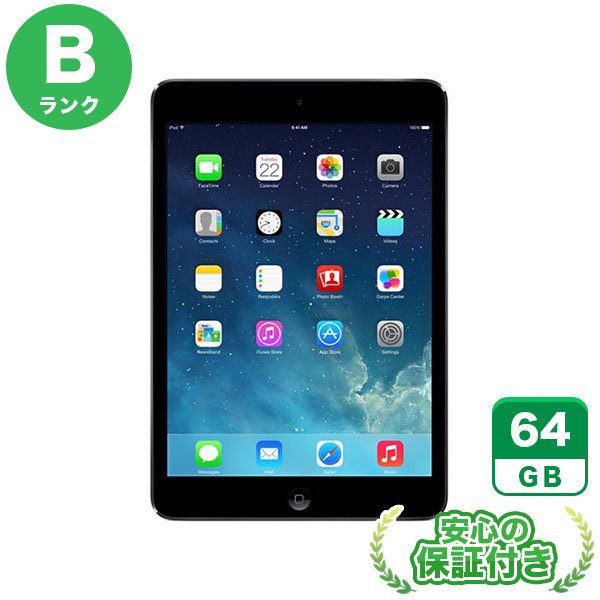 SoftBank iPadmini 第2世代 スペースグレイ [64GB] 本体 [Bランク] |中古iPad 当社3ヶ月保証|iPad mini 2|iPad