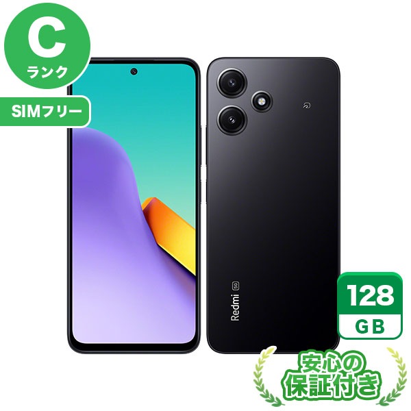 【SIMフリー】Redmi 12 5G A401XM ミッドナイトブラック [128GB] 本体 [Cランク] |中古Androidスマホ 当社3ヶ月保証|スマートフォン|SIMフリー