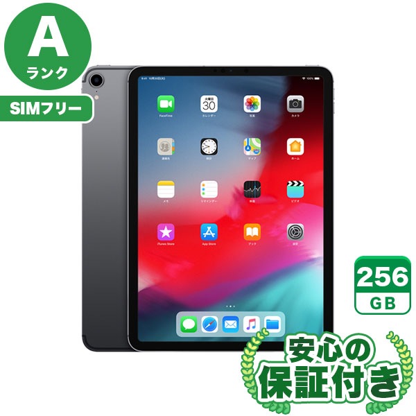 【SIMフリー】iPadPro 11インチ スペースグレイ [256GB] 本体 [Aランク]|中古iPad 当社3ヶ月保証|iPad Pro 11インチ|iPad