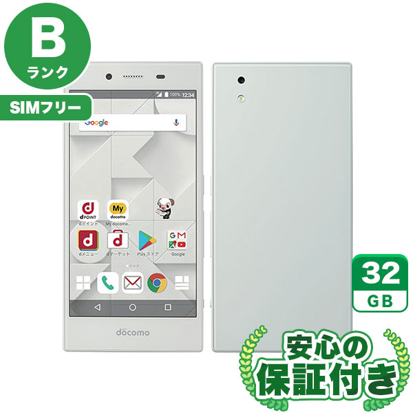 【SIMフリー 】MONO MO-01K ホワイト [32GB] 本体 [Bランク] |中古Androidスマホ 当社3ヶ月保証|スマートフォン|SIMフリー
