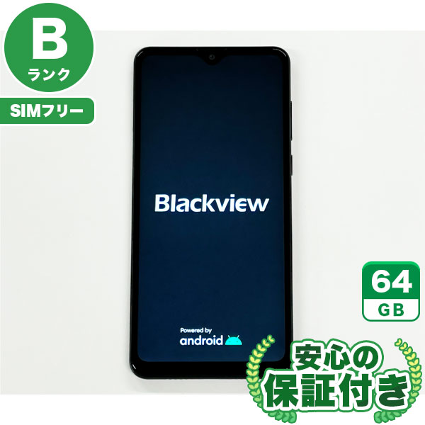 【SIMフリー 】Blackview A80 Pro ミッドナイトブラック [64GB] 本体 [Bランク] |中古Androidスマホ 当社3ヶ月保証|タブレット|SIMフリー