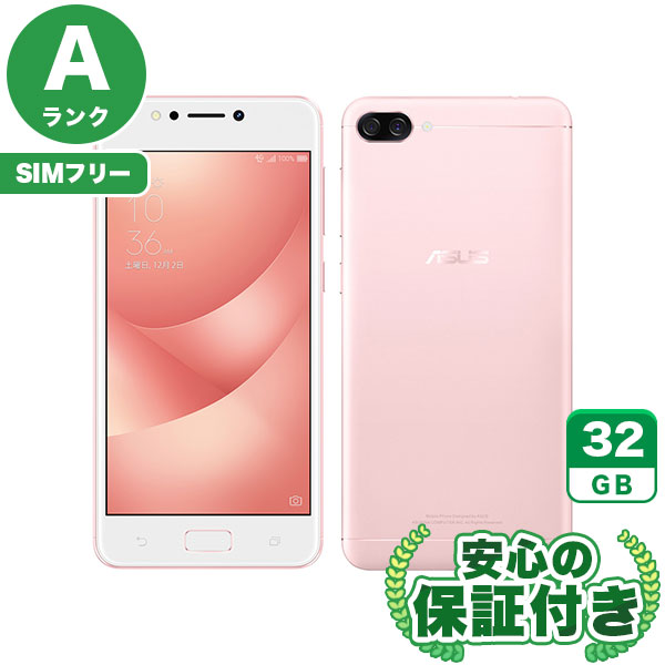 【SIMフリー 】ZenFone 4 Max ZC520KL ローズピンク [32GB] 本体 [Aランク] |中古Androidスマホ 当社3ヶ月保証