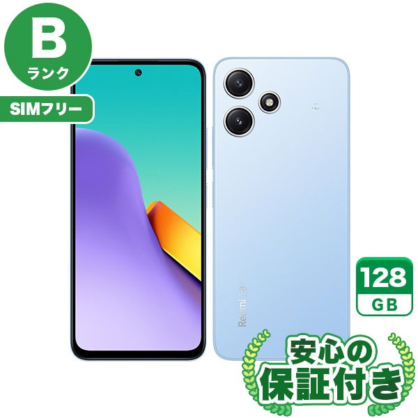 【SIMフリー】Redmi 12 5G XIG03 スカイブルー [128GB] 本体 [Bランク] |中古Androidスマホ 当社3ヶ月保証|スマートフォン|SIMフリー