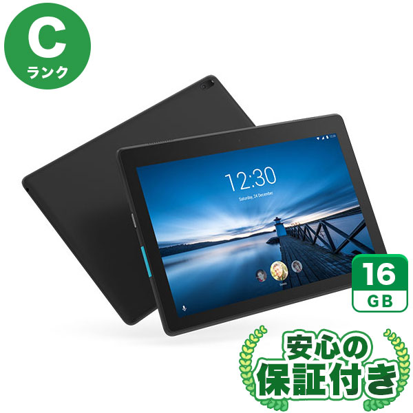 Wi-Fiモデル Lenovo Tab E10 ZA4700JP TB-X104F ブラック [16GB] 本体 [Cランク] |中古Androidタブレット 当社3ヶ月保証