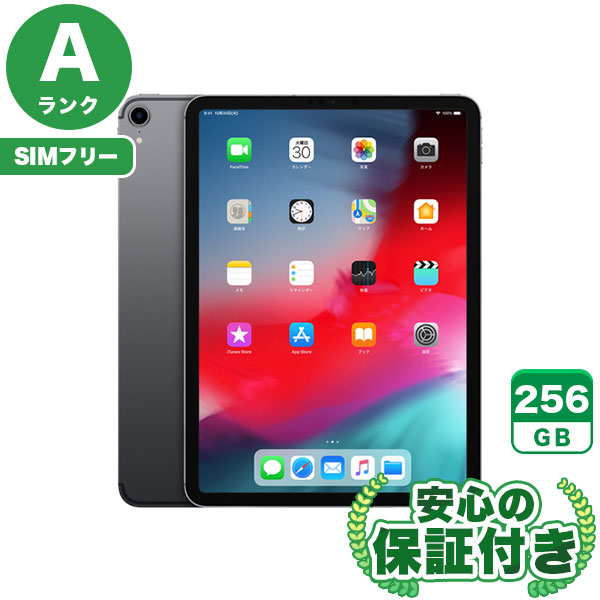【SIMフリー】iPadPro 11インチ スペースグレイ [256GB] 本体 [Aランク] |中古iPad 当社3ヶ月保証|iPad Pro 11インチ|iPad